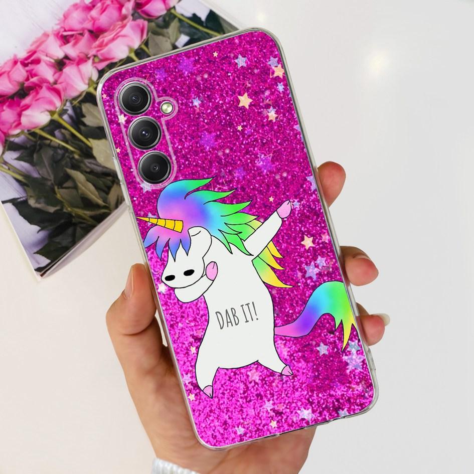 For Samsung Galaxy A25 5G Case Silicone Soft TPU Bumper Cute Cartoon Cat Butterfly Phone Cover For Samsung A25 5G 2023 A 25 Capa