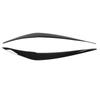2 Pcs Headlight Eyebrow Glossy Black Trim Left Right Eyelid Trim for 1 Series F20 F21 Facelift