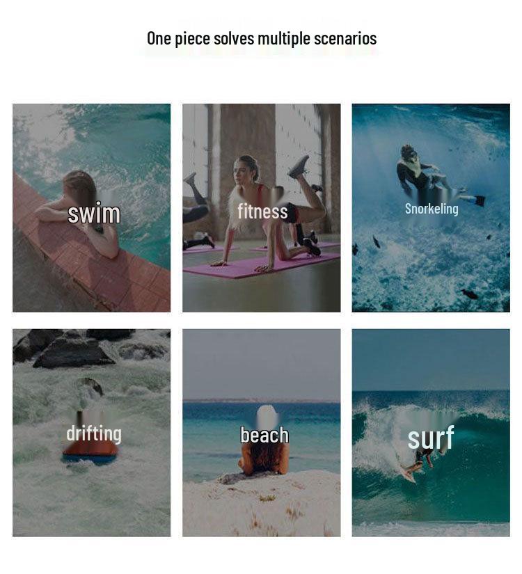 Быстросохнущий консервативный мужской слитный купальник с солнцезащитой