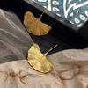 Серьги из серебра 925 пробы с сусальным золотом для женщин Модные серьги Ювелирные изделия Предотвращают аллергию Подарок на вечеринку