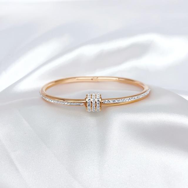 Luxury Brand Designer Jewelry for Women Women's Hand Bracelets Luxury Stainless Steel Bracelet Bangles Gold Fashion Accessories