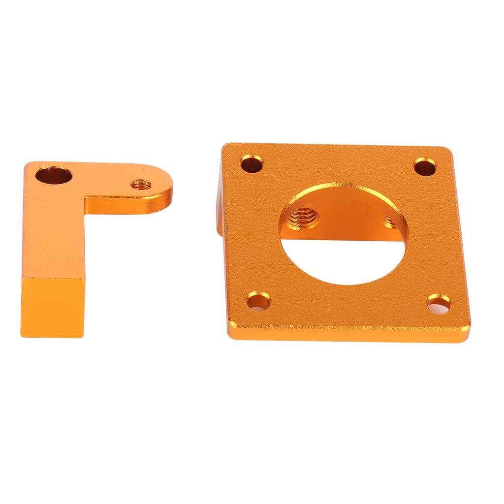 Extruder Bracket Aluminum Block Oxidation Sandblasting Extruders Mounting Block for 3D Printers