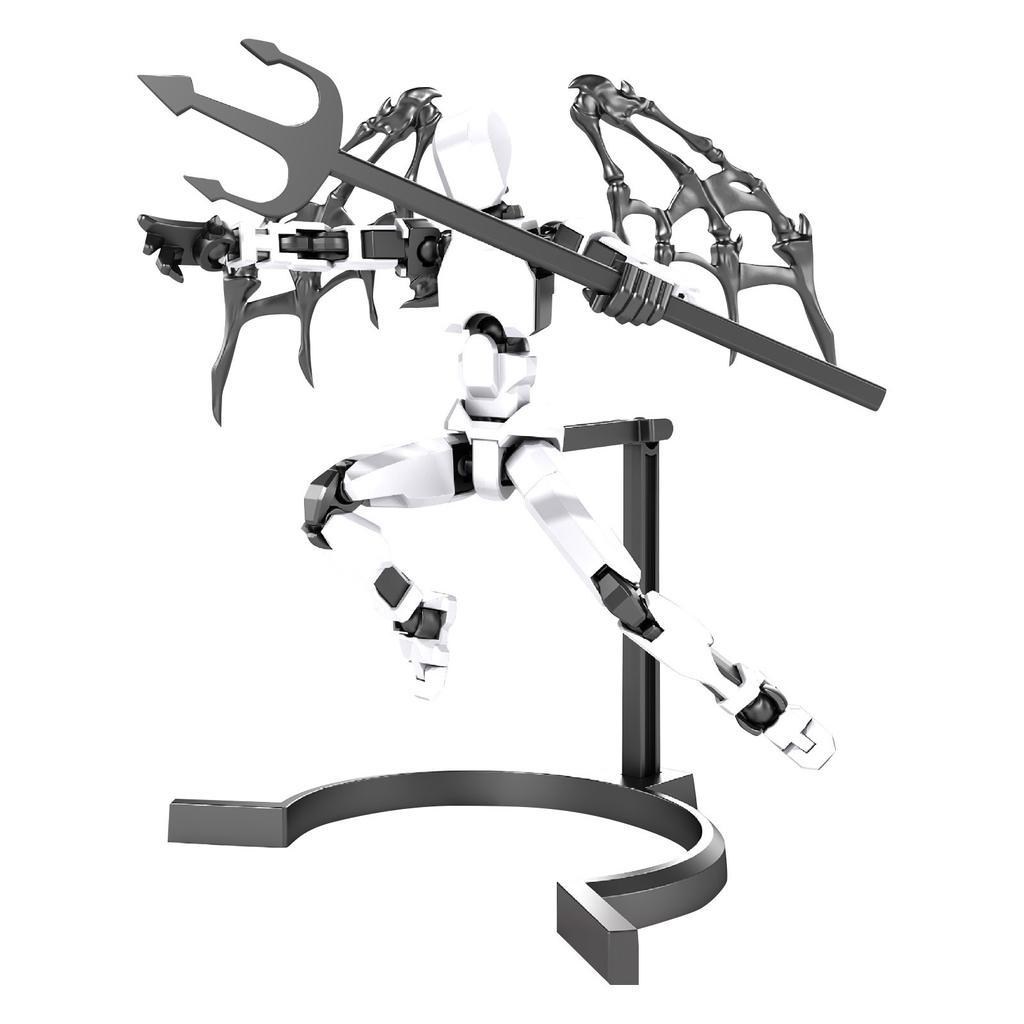 Мобильный набор кукол, 3D-робот-титан, подвижная кукла, подходит для коллекционеров, украшение для рабочего стола