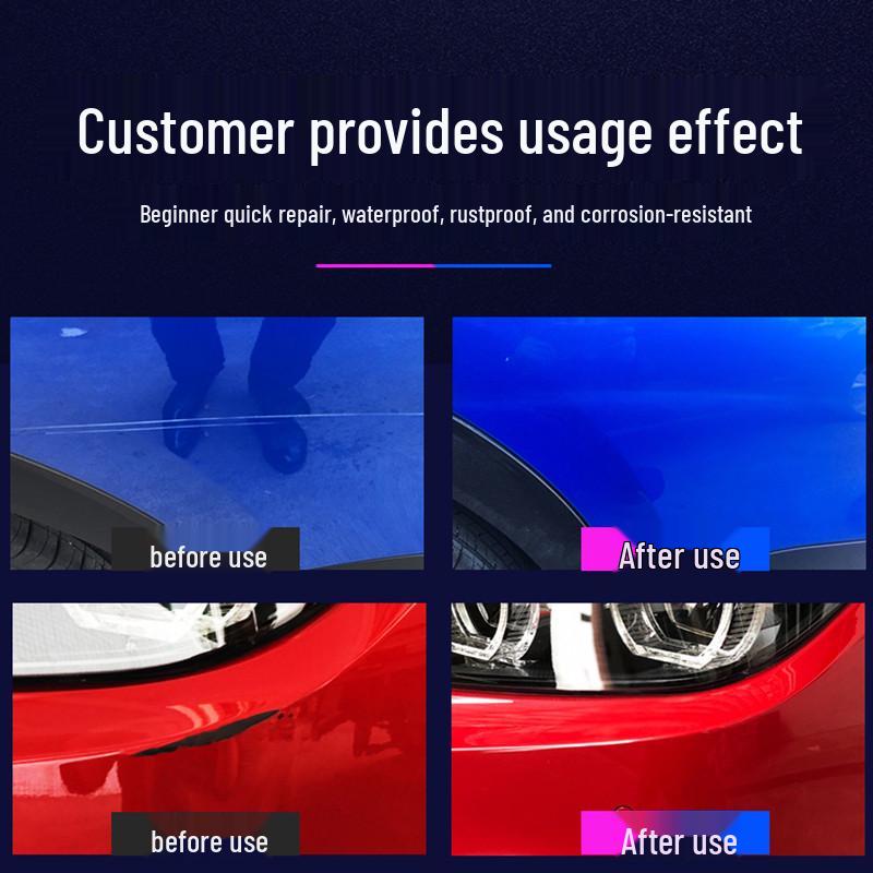 Универсальный карандаш для подкраски царапин автомобиля - Черный и Белый