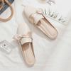 Fashion Bow Women' Shoes Plus Size Women Slippers Sexy Slip On Flat Shoes Casual Muller Street Leisure Slides Casual Shoe Outdoor 2024