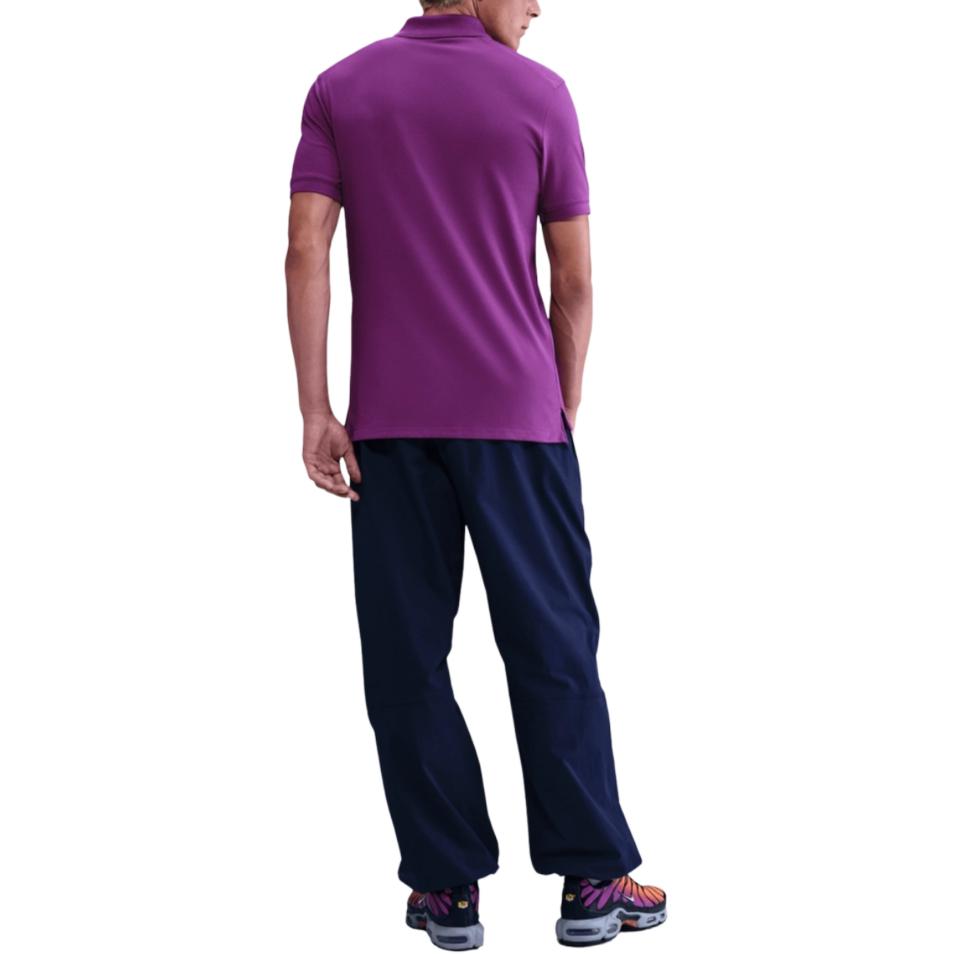 Nike Мужская футболка-поло с коротким рукавом и логотипом Dri-Fit, две пуговицы, топ HJ6272-596