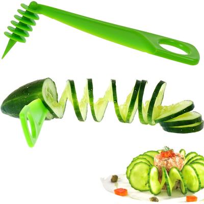 Cucumber Sharpener, Vegetable Decoration, Spiral Peeler, Carving