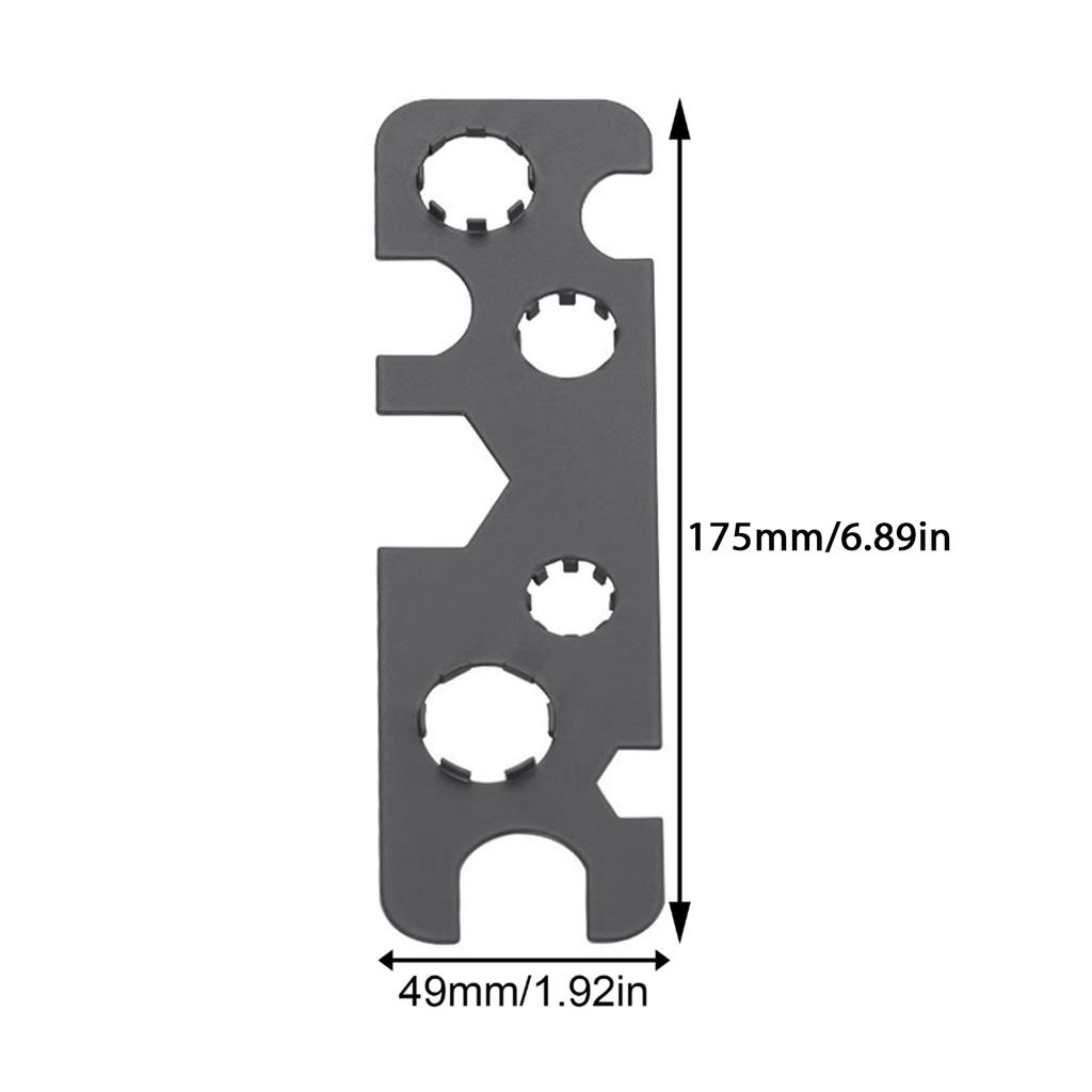 Multipurpose Sink Tap Aerator Removal Key Compact Designs Ergonomic Faucet Aerator Wrench for Universal Sink Tap Use