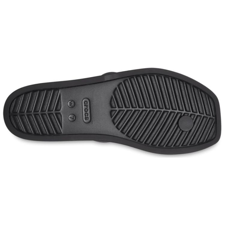 Crocs Miami Comfortable Anti-Rub Slide Sandals Women Sandals Black 209862-001