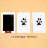 Wash-Free Pet Paw Print Ink Pad - DIY Cat & Dog Souvenirs Album