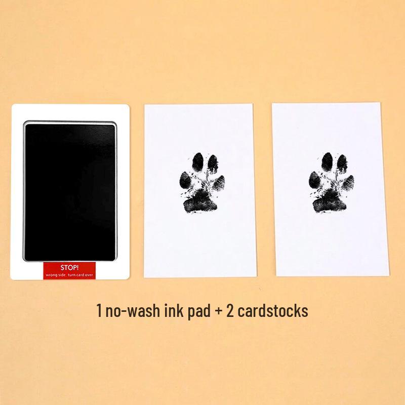 Несмываемая подушечка для отпечатков лап домашних животных - альбом для сувениров с кошками и собаками своими руками
