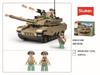 2025 Военный БТР-80 AS БМП Бронетранспортер Модель автомобиля Строительные блоки Наборы Фигурки солдат Кирпичи Детские игрушки