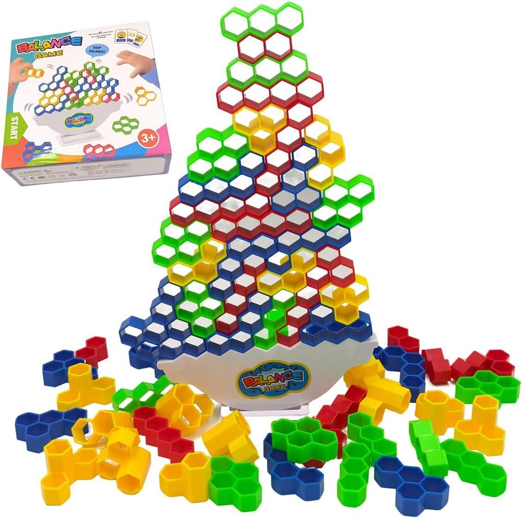 Игрушка-балансир Тетрис, игра Башня Тетра, балансирующие штабелируемые настольные игры, строительные блоки, игрушка-головоломка, семейные игры, на день рождения для детей и взрослых