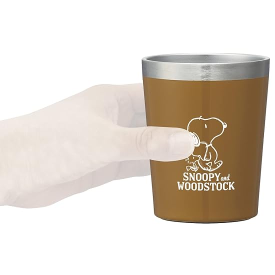 Skater Insulated Coffee Tumbler, Stainless Steel, 240ml, S Size, Vacuum Insulated, Snoopy, STCV1-A