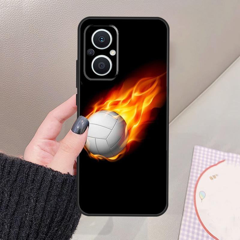 Чехол для волейбола For OPPO Reno 12 14 13 11 10 Pro 11F 12F 13F 14F 7 8 Lite Чехол OPPO Find X6 X5 X8 X9 Pro