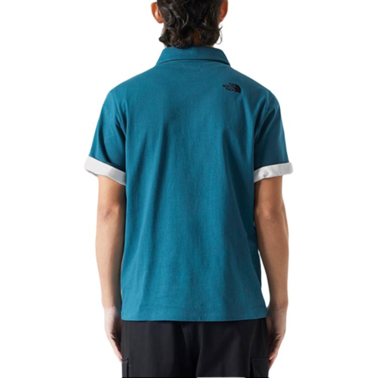 THE NORTH FACE Polo Shirt Men's Blue NF0A8AV3-O0X