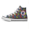 Converse Chuck Taylor All Star Comfortable High top Kids Canvas Shoes Cartoon Dinosaur Teenagers 666200C