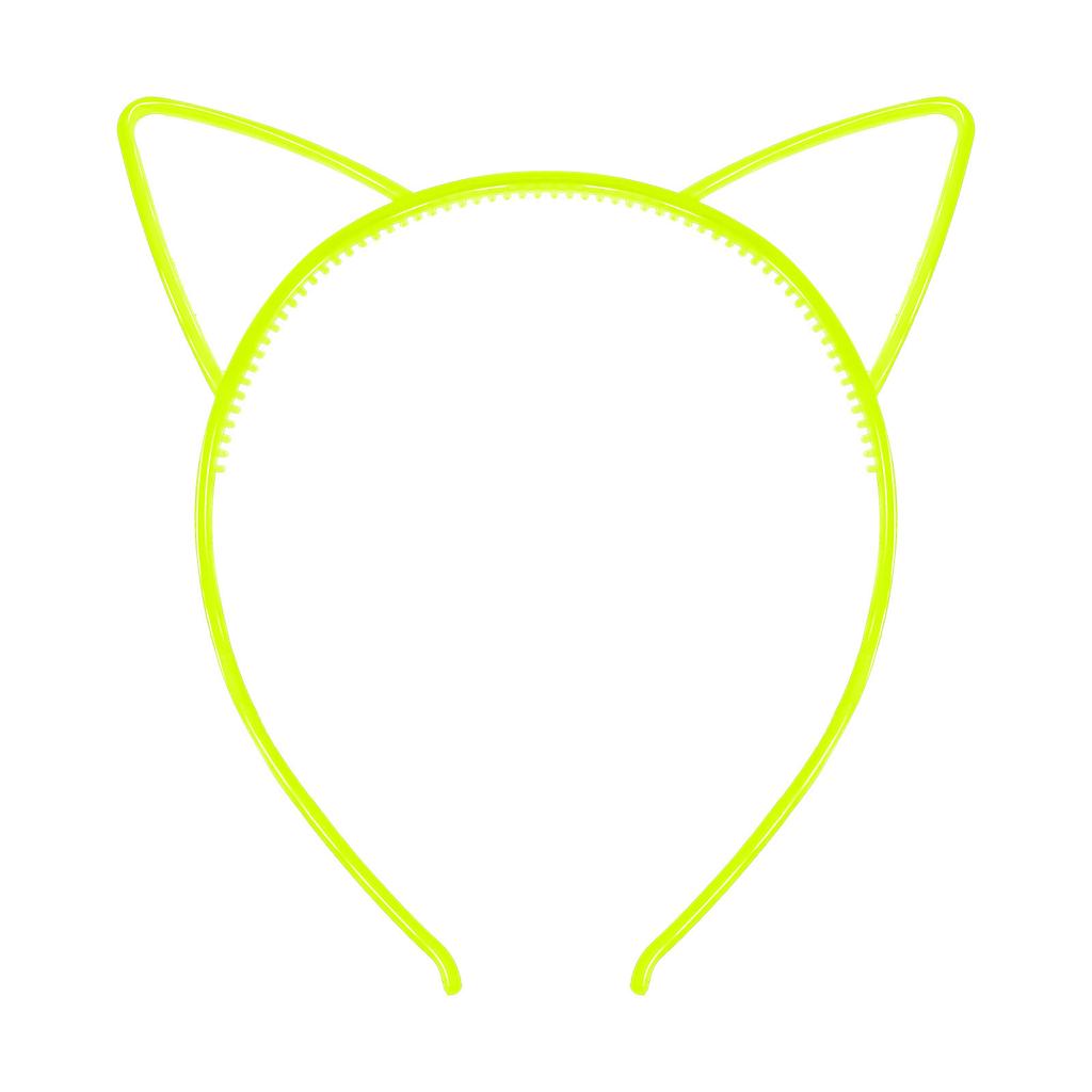 Fashion Adult Kids Glowing Cat Ear Shape Hair Hoop Luminous Hairband Stage Party Women Styling Headband