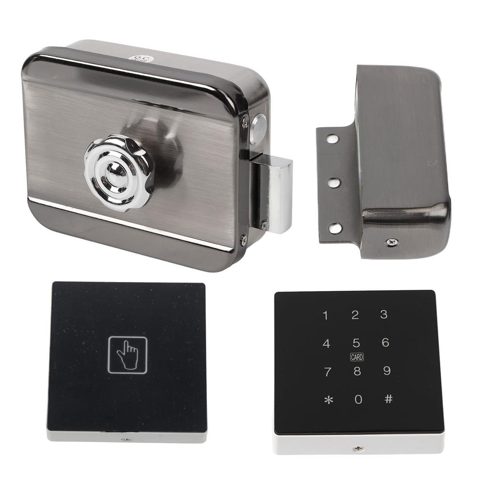 Smart Door Lock Keyless Remote Control Password Deadbolt Door Lock with Low Battery Alarm for