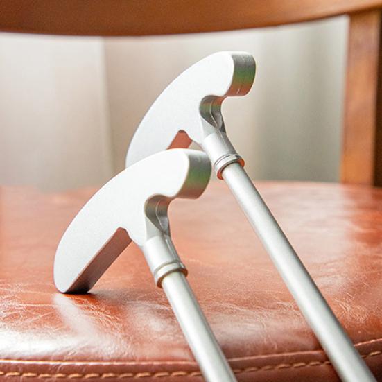 Регулируемый противоскользящий аксессуар для гольф-паттера, трехсекционный съемный гольф-паттер для улицы