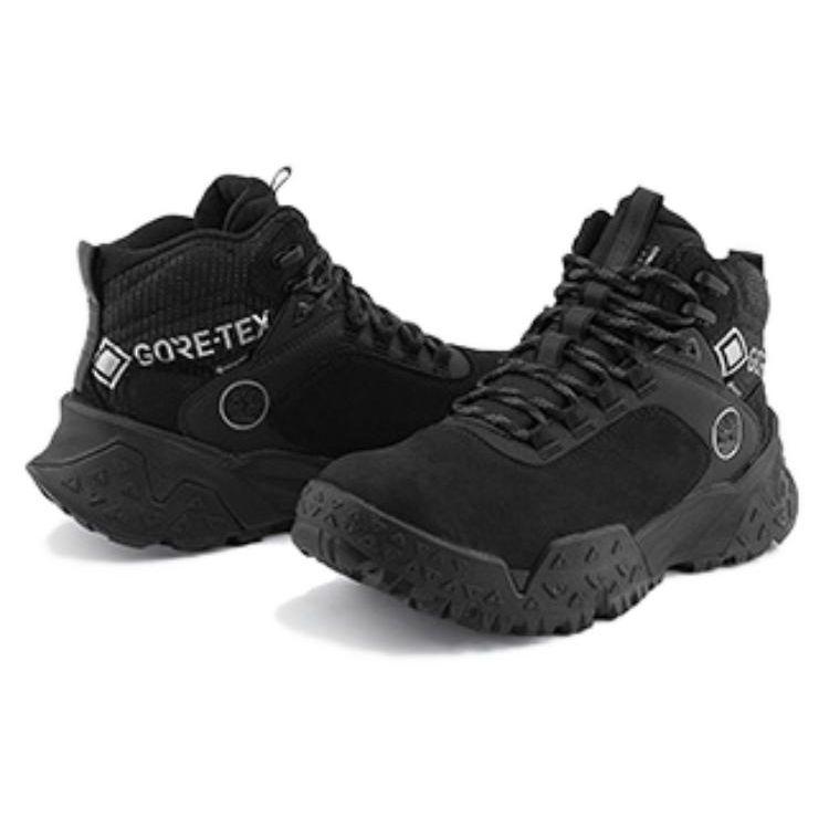 Timberland Круглый носок на шнуровке, нескользящие, прочные, среднего размера, походные ботинки, мужские походные ботинки, черные, белые, A6D1DM