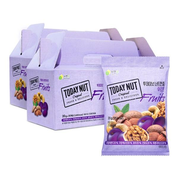 Сегодня Орех Орех Горсть Фрукты Орехи Подарочный набор 30 штук, 2 набора, корейские орехи