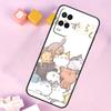 Милый Чехол-Кот Каваи для Oppo A60 A80 A40 A15 A16 A17 A57 A94 A74 A54 A76 A96 A18 A38 A58 A78 A98 A5 A6 Pro