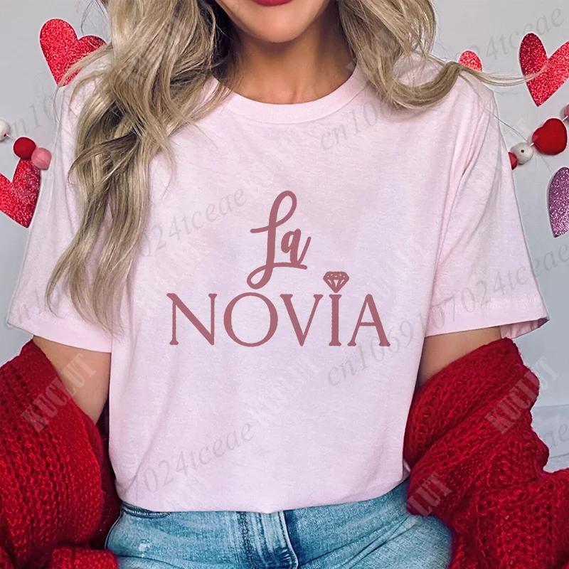 Футболка Team Bride Tribe, рубашка для девичника на испанском девичнике, топы для свадебной вечеринки, футболки с коротким рукавом для подружек невесты