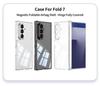 Магнитный чехол Samsung Z Fold7 Magsafe Ударопрочный Акриловый с Airbag для 6/7 Поколения