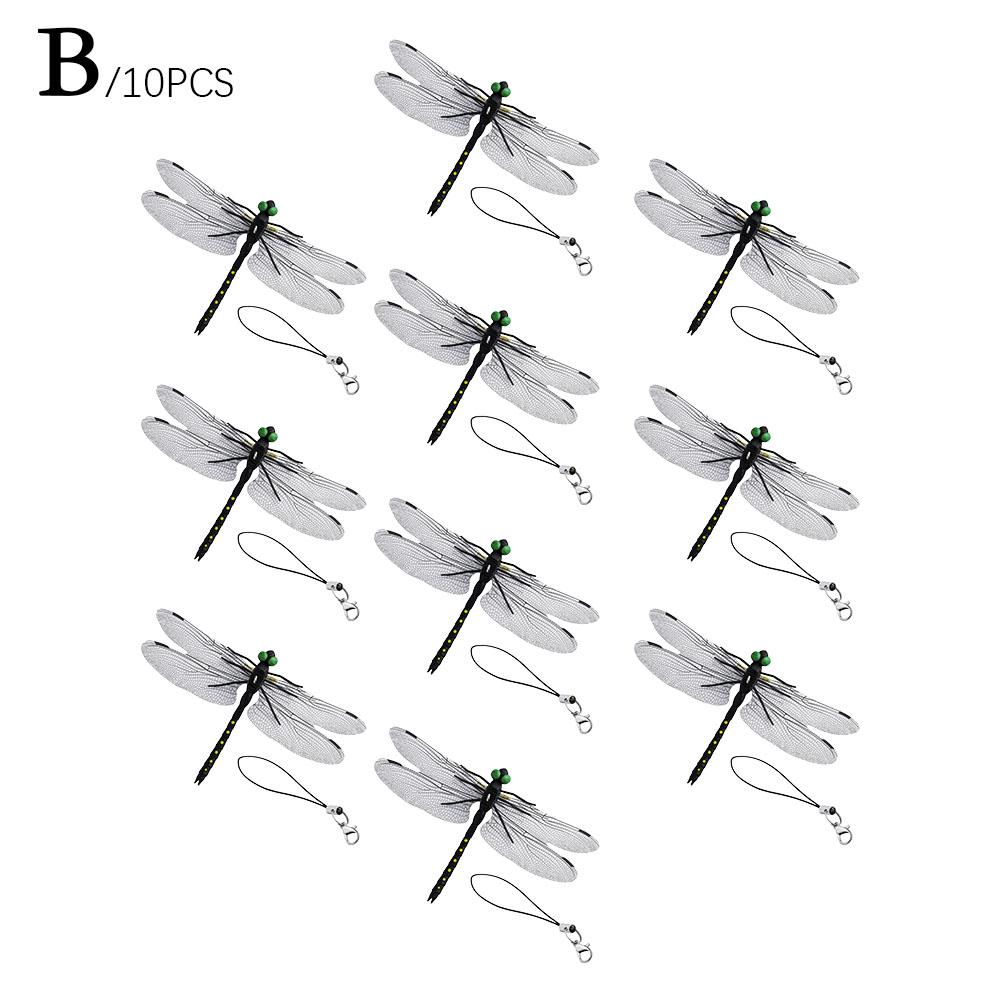 Simulation Dragonfly Mosquito Repellent Mini Dragonfly Ornament Simulation Dragonfly Animal Model For Outdoor Garden Farm