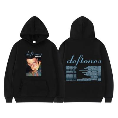 Deftones Худи с принтом 'Around The Fur Tour' для женщин, Панк Хип-Хоп Худи, Женская Мода, Ретро, Гранж, Свитшот, Уличная Одежда