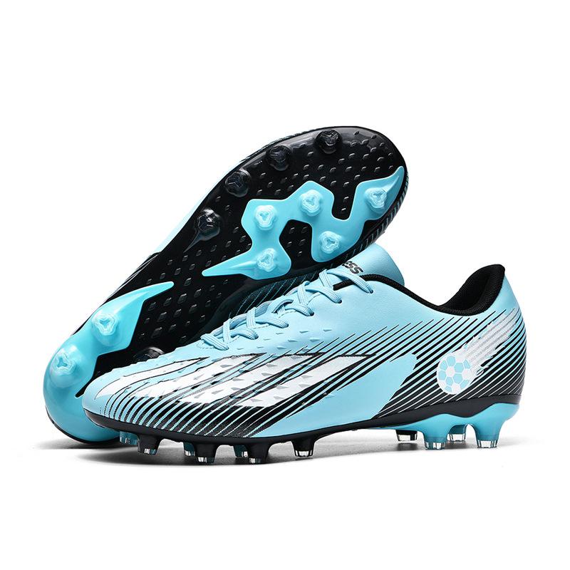 Футбольные бутсы Роналду мужские сломанные шипы детские мужские и женские нескользящие шипы студенческие тренировочные спортивные бутсы для ударов