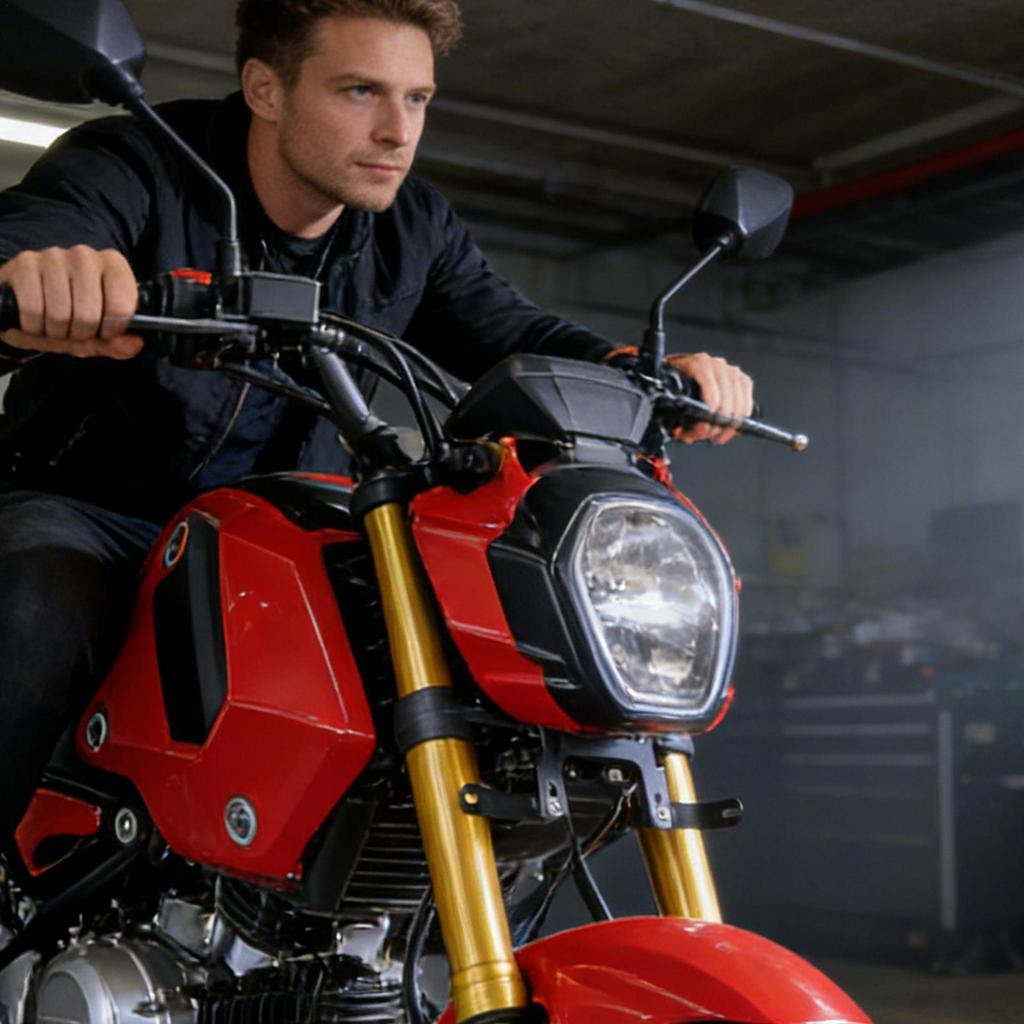 Для HONDA Grom MSX125 MSX125SF 2013 - 2025 Крепления для световой панели Прочные мотоаксессуары Кронштейн для прожектора Вспомогательный