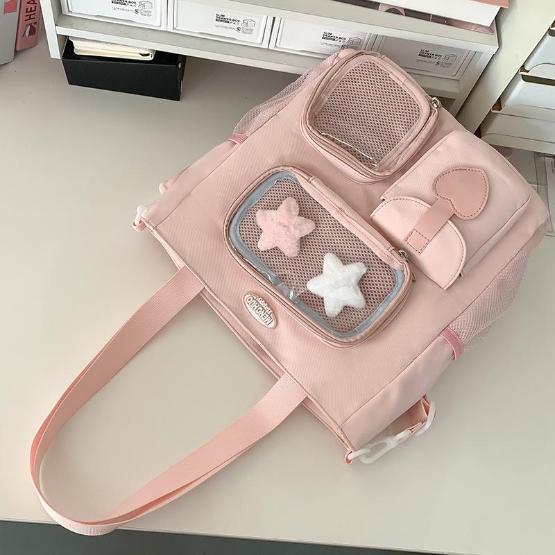 Children's Schoolbag, Girls, Primary School Students, Junior High School Students, Large-capacity Two-piece Backpack