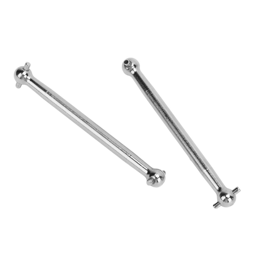 2pcs RC Drive Shaft Precise Control Low Noise Powerful Iron Drive Shaft Dogbone Parts for WLtoys 124008 124010 Remote