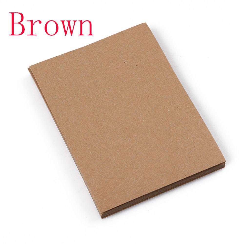 Шт. Винтажные офисные принадлежности Классический планировщик дневник эскиз граффити блокнот карточка пустая писчая бумага