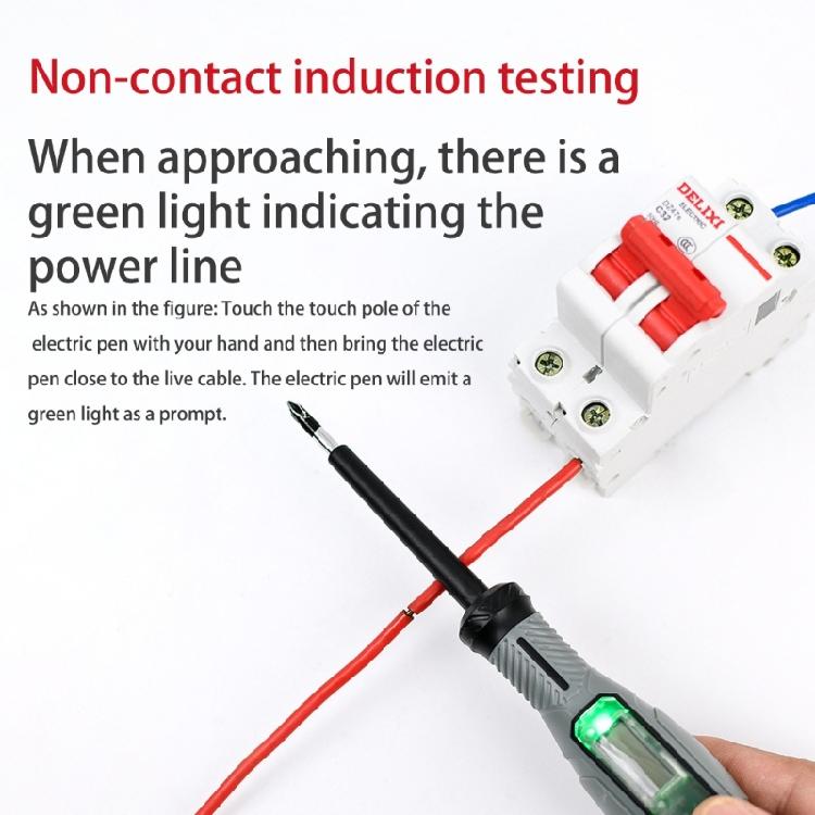 Electrician Voltage Tester Feature Audible Alerts Twin Color Light Warning None Contact Detection Magnetic Tip Included