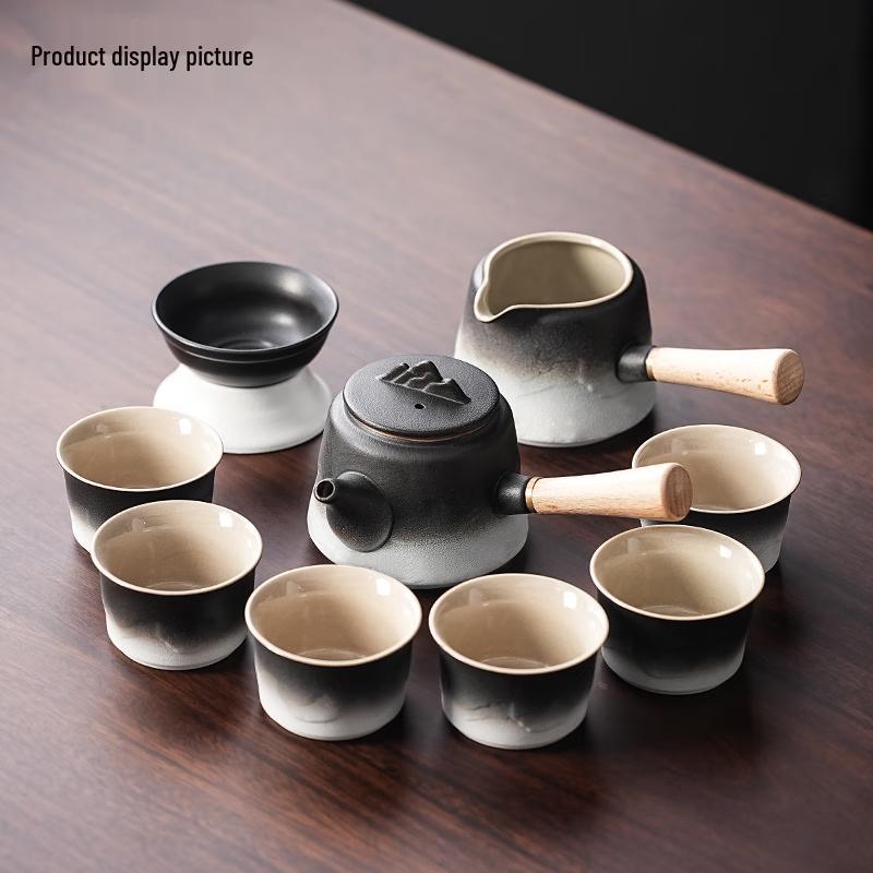 Chaxun Mountains & Seas Gradient Ceramic Tea Set