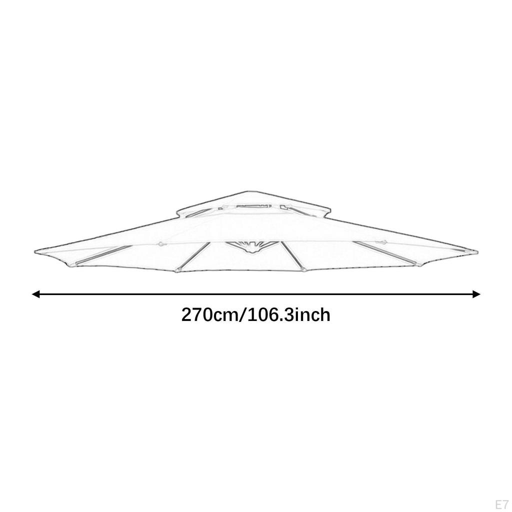 Корпус, навес для зонтика, ноутбук для использования на открытом воздухе, практичный, летний навес, сменный чехол для садового патио