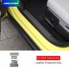 Для автомобиля Volvo EX30 аксессуары для декора салона приветственные накладки на пороги защитные полосы на пороги автомобильные наклейки