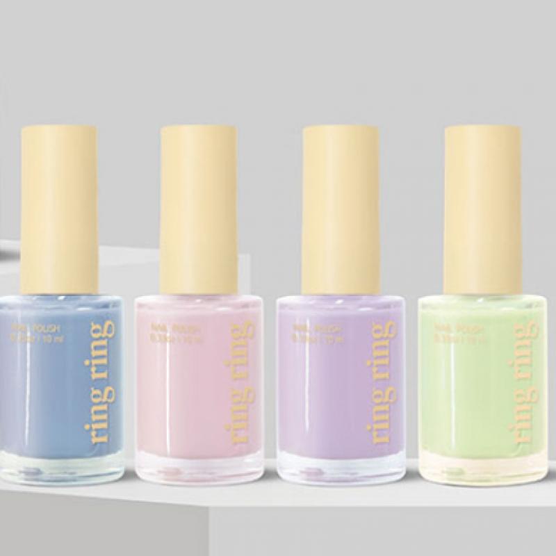 Daiso Ling Ling Pastel Nail 10 Ml Midnight Blue