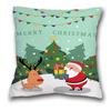Santa Claus Pillowcases Wholesale Home Bedside Cushion Printed Pillowcases