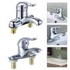 Quick Open Bathroom Taps Hot and Cold Wash Sink Tap Modern Basin Faucet