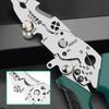 Multipurpose Cable Stripper Tools High-Carbon Steel Heavy Duty Universal Crimper Cable Cutter Suitable for Home Decoration Repair