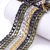 Metal Short Replacement Purse Chain Flat Chain Buckle Chain Bag Extension Chain Handbag Accessories DIY Purse Strap Extender