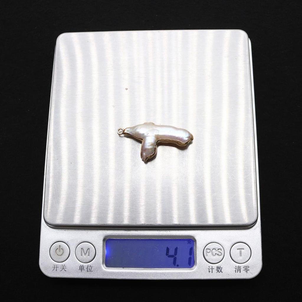 1Pcs Wrapped Pendant Freshwater Pearl Cross-Shaped Pendant For Jewelry Making DIY Necklace Accessory