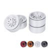 4PCS RC Beadlock Wheel Rim Set 1,9 дюймов Алюминиевый сплав 1/10 RC Автомобильная ступица колеса для осевого SCX10 I II II