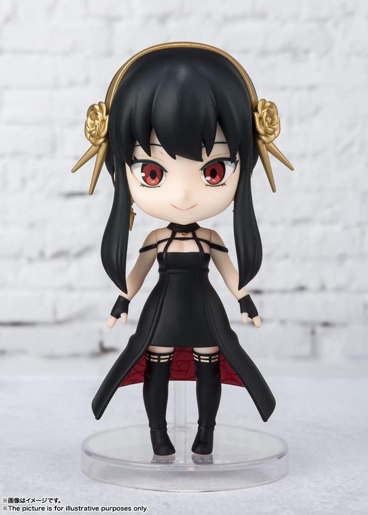 Figuarts mini SPY×FAMILY Йор Форджер, примерно 90 мм, окрашенная экшн-фигурка из ПВХ и АБС