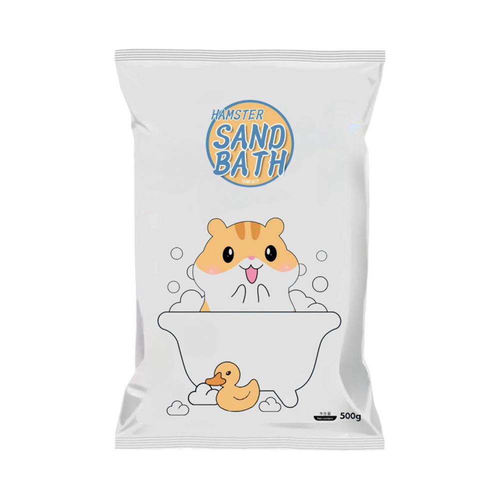 Песок для ванны Hamster, съемная полностью, полностью ванна Golden Bear Pet, прозрачная ванна M2K8