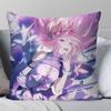 Megurine Luka Virtual Singer Pillow Case Fashion Square Pillowcase Bedroom Sofa Room Ins Decoration Leisure